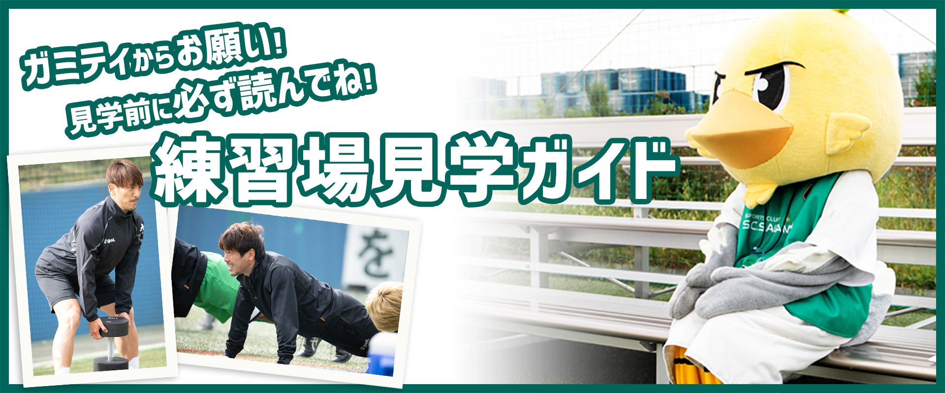 練習見学ガイド Sc相模原 練習見学ガイド Sc相模原